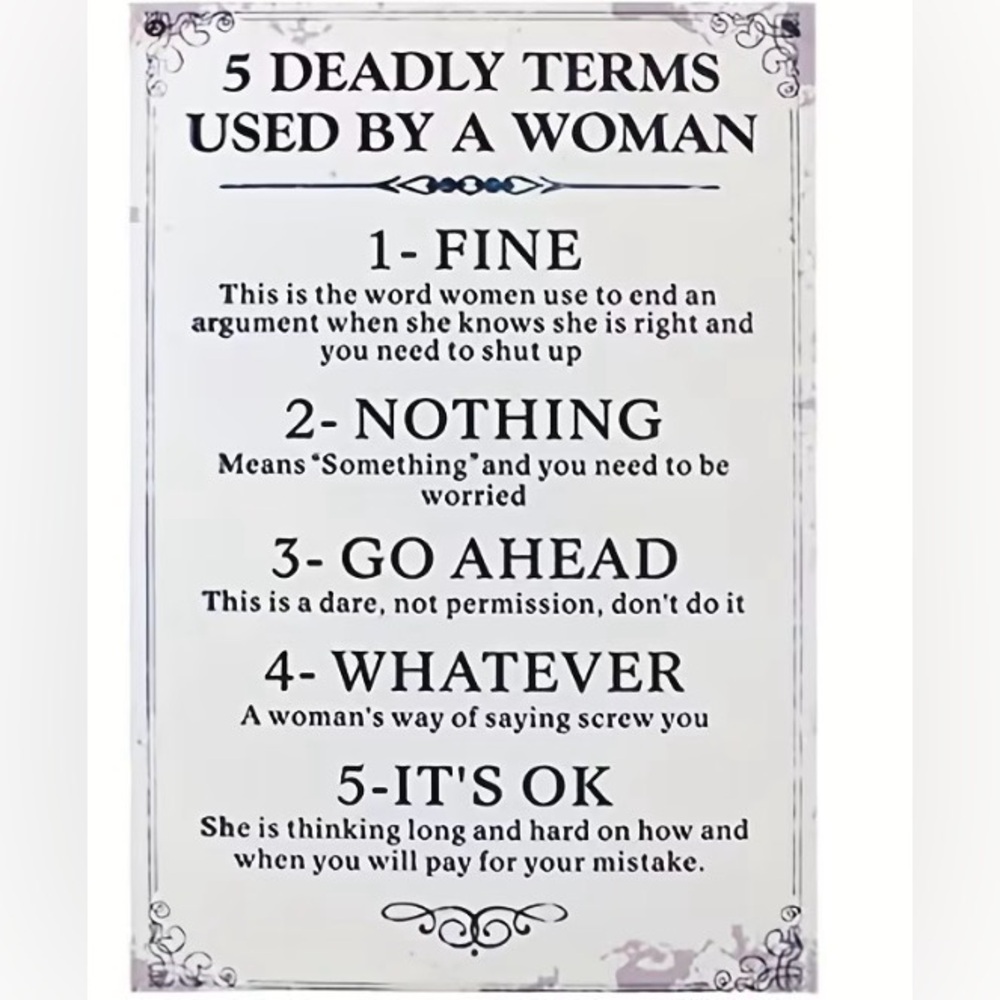 New Metal Sign (8x12”)